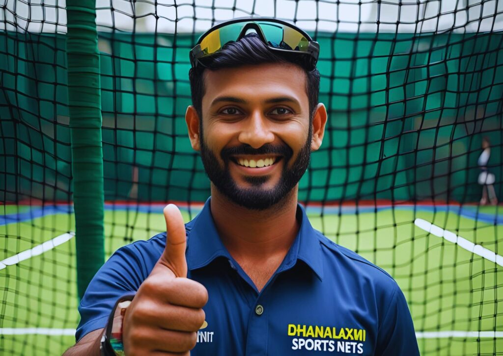 cricket stadium net setup